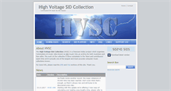 Desktop Screenshot of hvsc.de